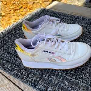 Reebok running shoes, leather